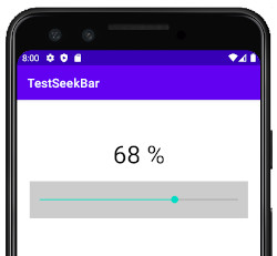 as413k m29b - [Android & Kotlin] ボリューム入力ができるSeekBar
